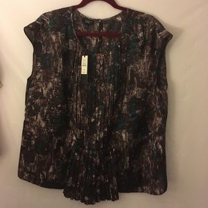 Talbots Women’s Blouse Size 16 Petite Multicolor